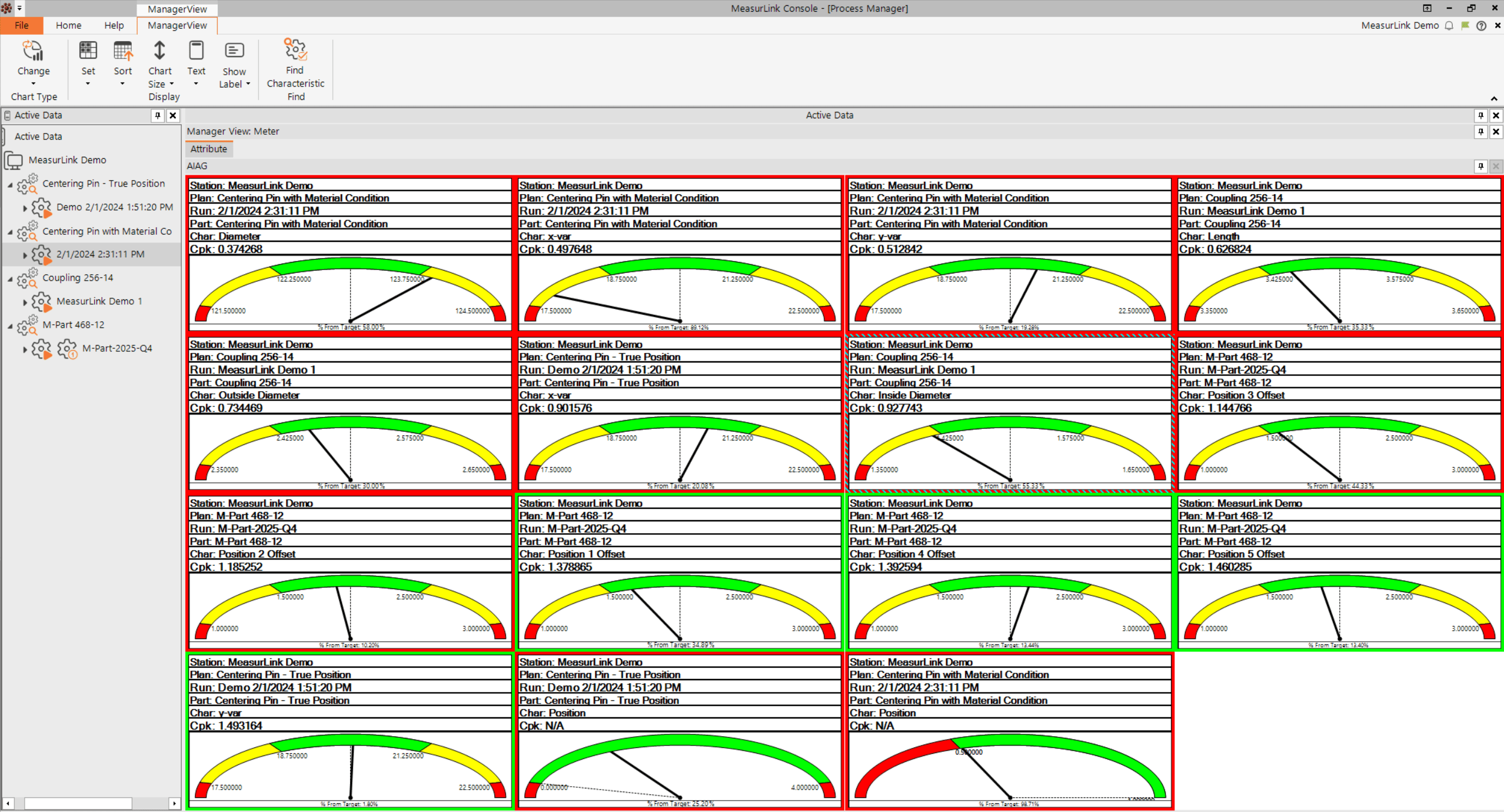 Process Manager provides instantaneous feedback to those not actively involved in data collection about the current processes being managed.