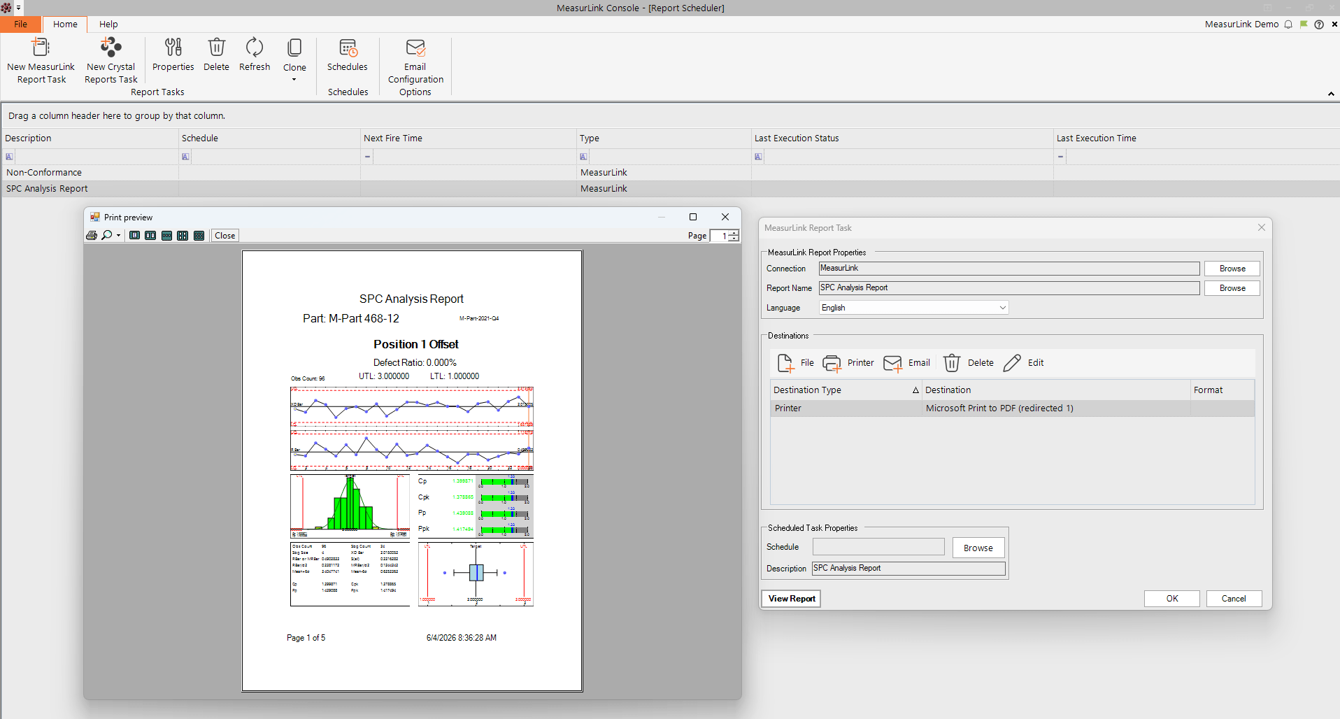 Report Scheduler automates the repeated production and dissemination of key operational measurement data, based on simple setup parameters.